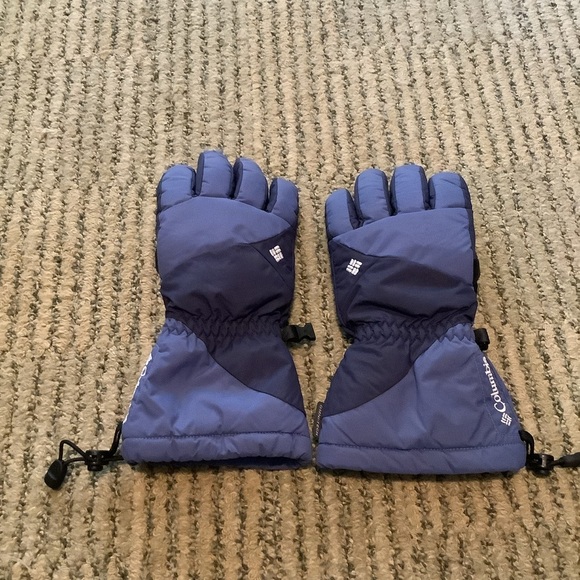 Columbia Navy Insulated Ski Gloves Women’s Size Large - Picture 2 of 6